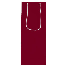 Sacola Para Vinho Snowman Deep Cherry Red
