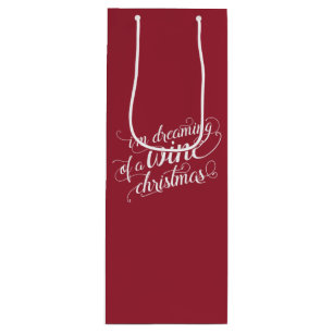 Sacola Para Vinho Sonhando com um Natal de vinho   Comemorações