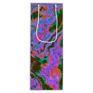 Sacola Para Vinho Sour Marble