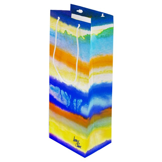 Sacola Para Vinho SPWW Among the Horizon (Frente inclinada)