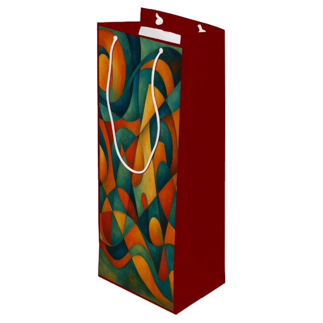 Sacola Para Vinho Standard Akkorde (Verso inclinado)