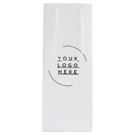 Sacola Para Vinho Substitua seu logotipo