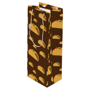 Sacola Para Vinho Taco Terça-feira Design - Saco do Presente - Vinho