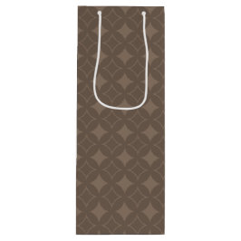 Sacola Para Vinho Taupe Shippo