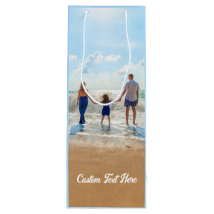 Sacola Para Vinho Texto Personalizado Da Sua Bag De Presente De Vinh