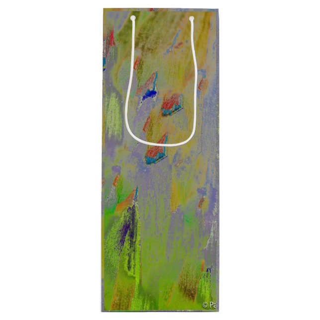 Sacola Para Vinho Tree bark III Gift Bag (Frente)