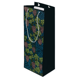 Sacola Para Vinho Trepadeira (por William Morris)