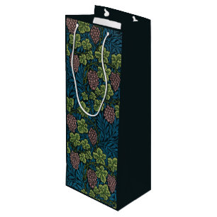 Sacola Para Vinho Trepadeira (por William Morris)