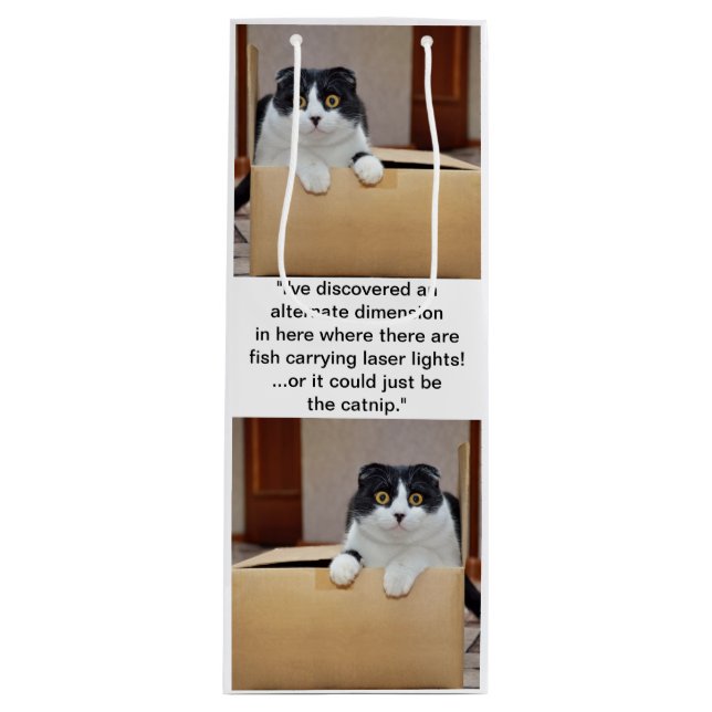 Sacola Para Vinho Uma dimensão alternativa (Frente)