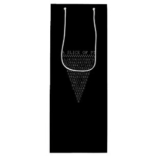 Sacola Para Vinho Uma fatia do triângulo Pi