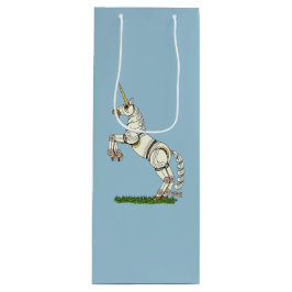 Sacola Para Vinho Unicórnio Mecânico