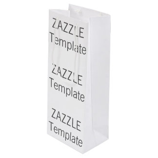 Sacola Para Vinho Vazio LUSTROSO do saco do presente do vinho do