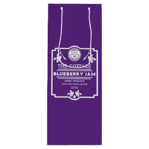 Sacola Para Vinho Vendedor de Emperramento de Blueberry