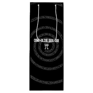 Sacola Para Vinho Venha ao lado do Geek para Pi