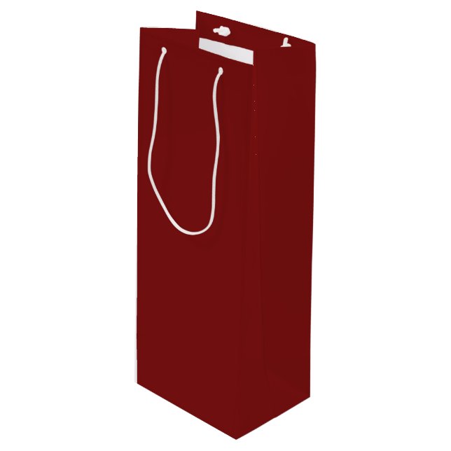 Sacola Para Vinho Vermelho Luar (Frente inclinada)