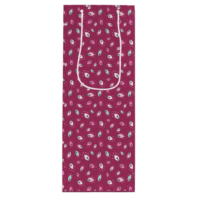 Sacola Para Vinho Vinho Brilhante Luz Vinho Saco de Presente (Frente)