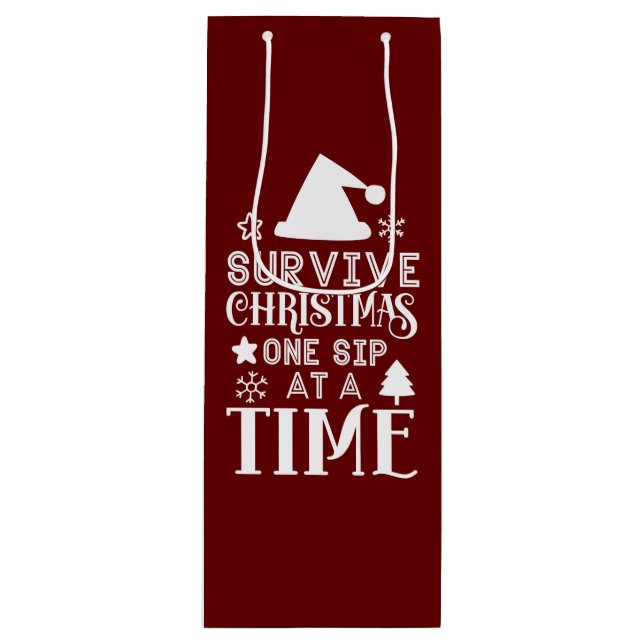 Sacola Para Vinho Vinho de Natal (Frente)