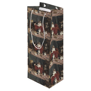 Sacola Para Vinho Vintage Charles Van den Eycken Playtime