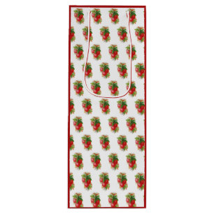 Sacola Para Vinho Vintage Cherries