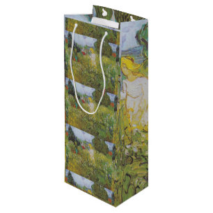 Sacola Para Vinho Vintage Van Gogh Marguerite Gachet no Jardim W