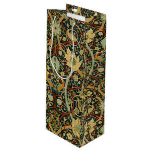 Sacola Para Vinho Vintage William Morris Bullerswood Carpet