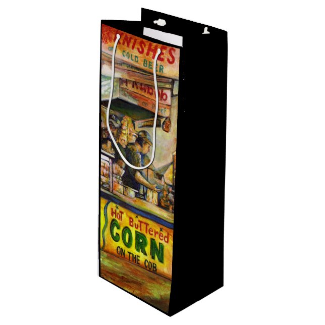 Sacola Para Vinho Você não pode competir com isso (Frente inclinada)