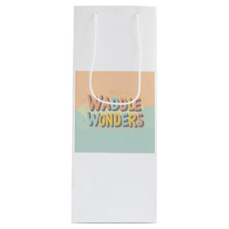 Sacola Para Vinho Waddle Wonders