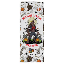 Sacola Para Vinho 🐺 Werewolf Halloween Gift 🎃 💀