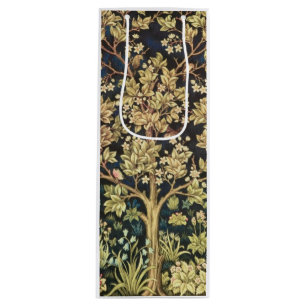 Sacola Para Vinho William Morris Tree Of Life Floral Vintage Art