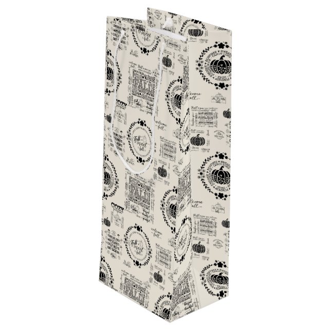 Sacola Para Vinho Wine Bags & Carriers (Verso inclinado)