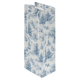 Sacola Para Vinho winter wonderland