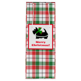 Sacola Para Vinho Xadrez de Natal de terror escocês