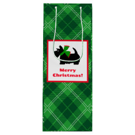 Sacola Para Vinho Xadrez de Natal de terror escocês