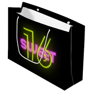 Sacolas de Compras de Papel Especiais Sweet Sixtee