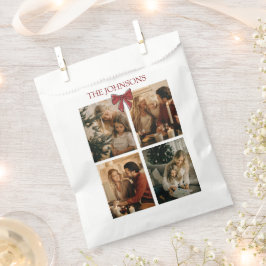 Sacolas de Favor com Fotos de Família Personalizad