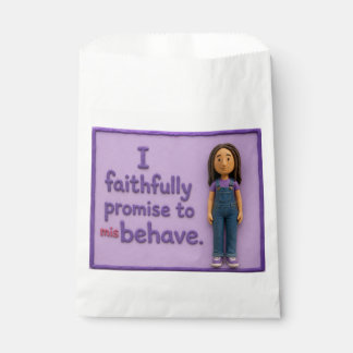 Sacolas de Favor de Festa da Maria Malcriada