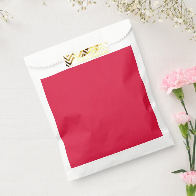 Sacolas de Favor de Festa Vermelho Carmesim – Pers (Selado)