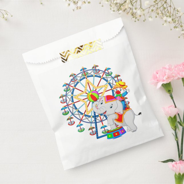 Sacolas de Favor de Palhaço de Circo (Selado)