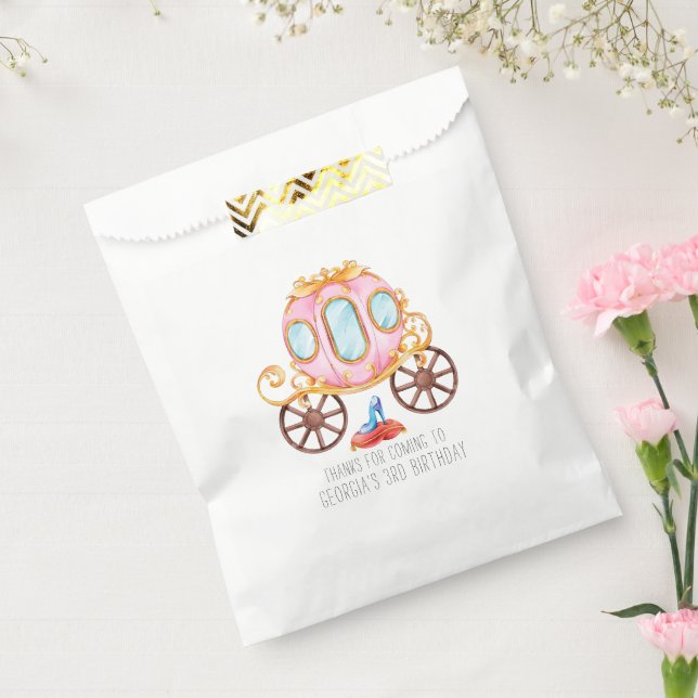 Sacolas de Favor para Aniversário de Princesa de C (Selado)