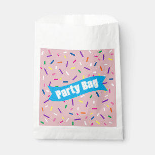 Sacolas de Festas com Purpurina Rosa Pálido