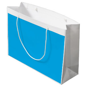 Sacolas de Presente Azul Brilhante Embalagem c
