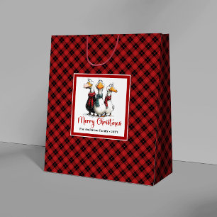 Sacolas de Presente de Humor com Gansos Bobos e Ca