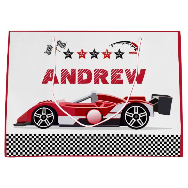 Sacolas de Presente Personalizadas para Carros de  (Frente)