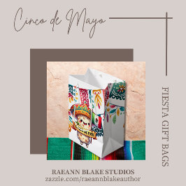 Sacolas de Presentes da Festa de Cinco de Mayo