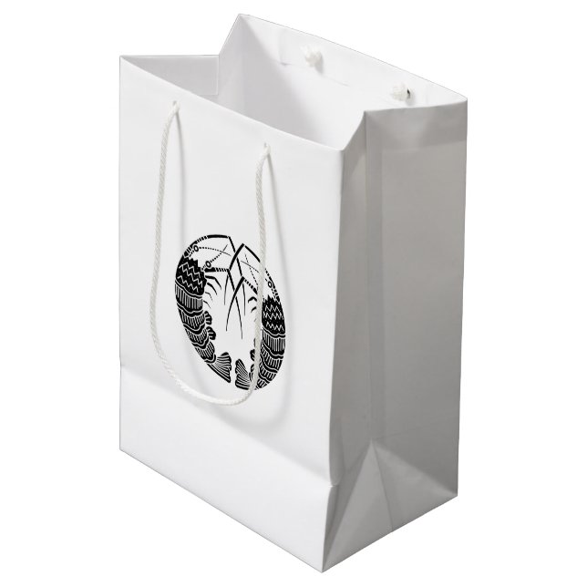 Sacolas de presentes de lagostas espinhosas virada (Frente inclinada)