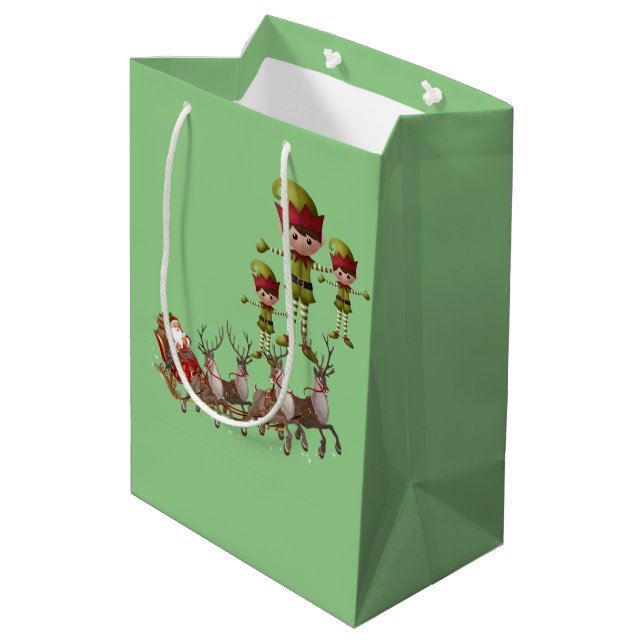 Sacolas de Presentes de Natal (Verso inclinado)