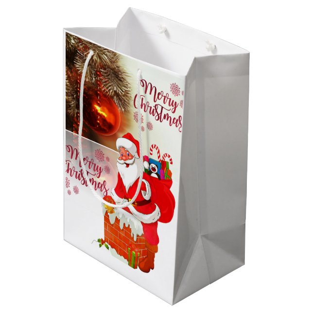 Sacolas de Presentes de Natal (Verso inclinado)