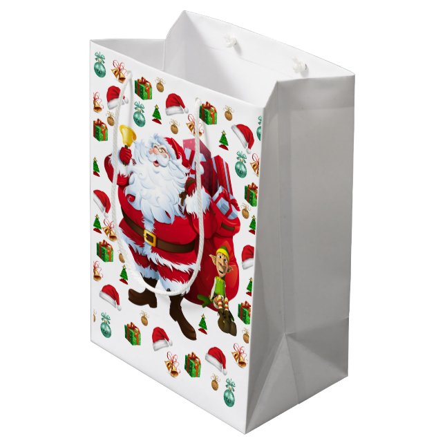 Sacolas de Presentes de Natal (Verso inclinado)