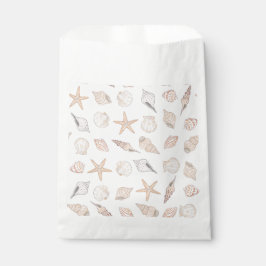 Sacolas de Presentes para Festa de Conchas Marinha