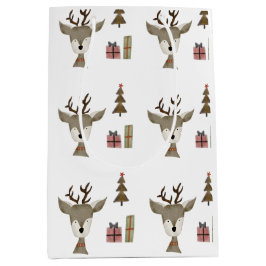 Sacolas para Presente | Watercolor | Reindeer